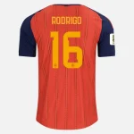 RODRIGO NO.16 Camiseta Primera España 2026 – Versión Jugador