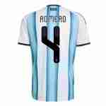 ROMERO NO.4 Camiseta Primera Argentina 2026 – Versión Jugador