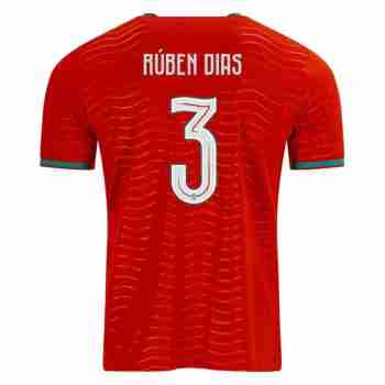RÚBEN DIAS NO.3 Camiseta Primera Portugal 2026 – Versión Jugador