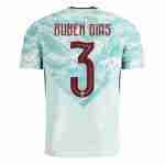 RUBEN DIAS NO.3 Camiseta Segunda Portugal 2026 – Versión Jugador
