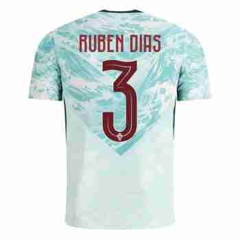 RUBEN DIAS NO.3 Camiseta Segunda Portugal 2026 – Versión Jugador