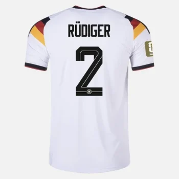 RUDIGER NO.2 Camiseta Primera Alemania 2026 – Versión Jugador
