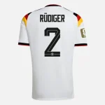 RUDIGER NO.2 Camiseta Primera Alemania 2026 – Versión Hincha
