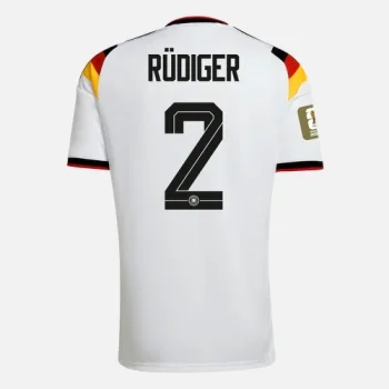 RUDIGER NO.2 Camiseta Primera Alemania 2026 – Versión Hincha