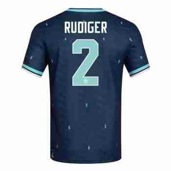RUDIGER NO.2 Camiseta Segunda Alemania 2026 – Versión Jugador