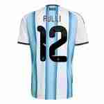 RULLI NO.12 Camiseta Primera Argentina 2026 – Versión Jugador
