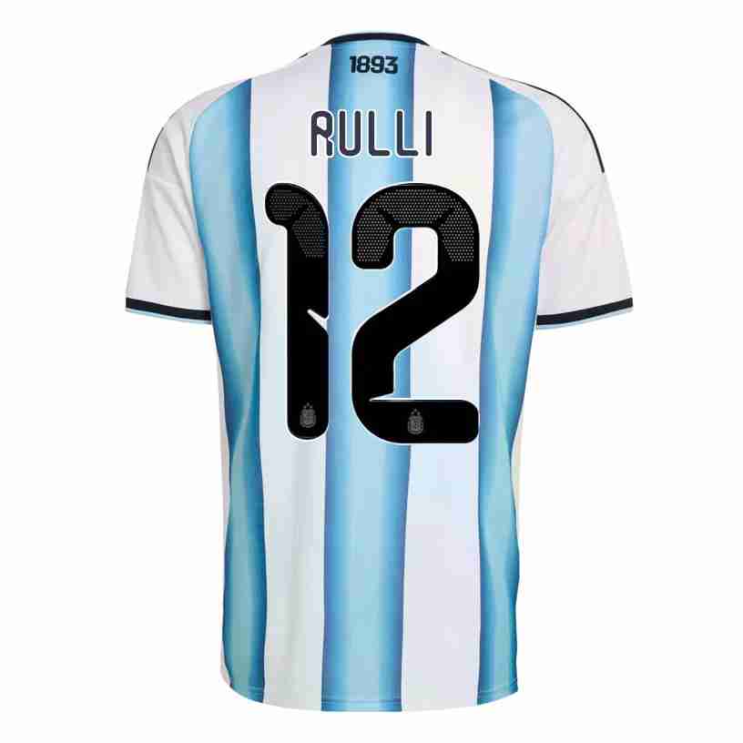 RULLI NO.12 Camiseta Primera Argentina 2026 – Versión Jugador RULLI NO.12 Camiseta Primera Argentina 2026 – Versión Jugador