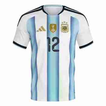 RULLI NO.12 Camiseta Primera Argentina 2026 – Versión Jugador_1