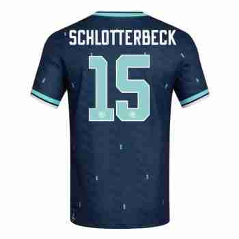 SCHLOTTERBECK NO.15 Camiseta Segunda Alemania 2026 – Versión Jugador