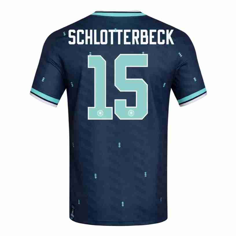 SCHLOTTERBECK NO.15 Camiseta Segunda Alemania 2026 – Versión Jugador SCHLOTTERBECK NO.15 Camiseta Segunda Alemania 2026 – Versión Jugador