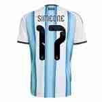 SIMEONE NO.17 Camiseta Primera Argentina 2026 – Versión Jugador