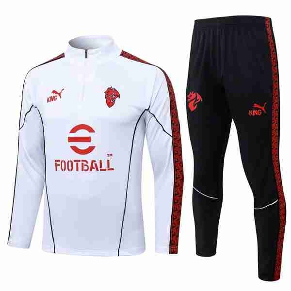 Sudadera De Training AC Milan 2026-2027 Blanco Sudadera Entrenamiento AC Milan 2026 2027 Blanco