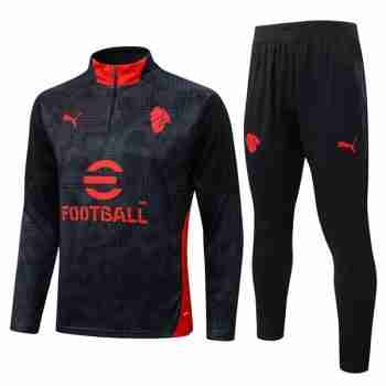 Sudadera Entrenamiento AC Milan 2026 2027 Negro