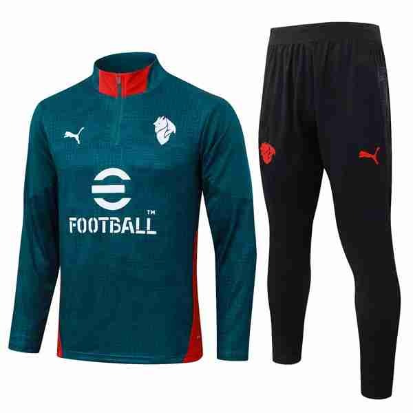 Sudadera De Training AC Milan 2026-2027 Verde Sudadera Entrenamiento AC Milan 2026 2027 Verde