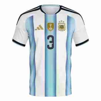 TAGLIAFICO NO.3 Camiseta Primera Argentina 2026 – Versión Jugador_1
