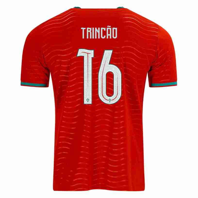 TRINCÃO NO.16 Camiseta Primera Portugal 2026 – Versión Jugador TRINCÃO NO.16 Camiseta Primera Portugal 2026 – Versión Jugador