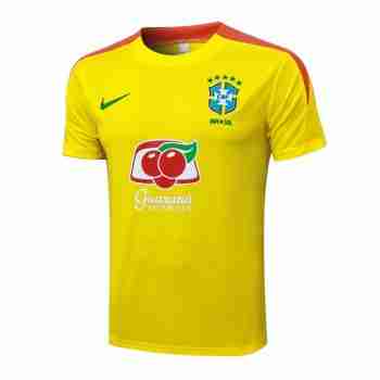 Tailandia Camiseta Entrenamiento Brasil 2026 Amarillo