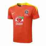 Tailandia Camiseta Entrenamiento Brasil 2026 Naranja
