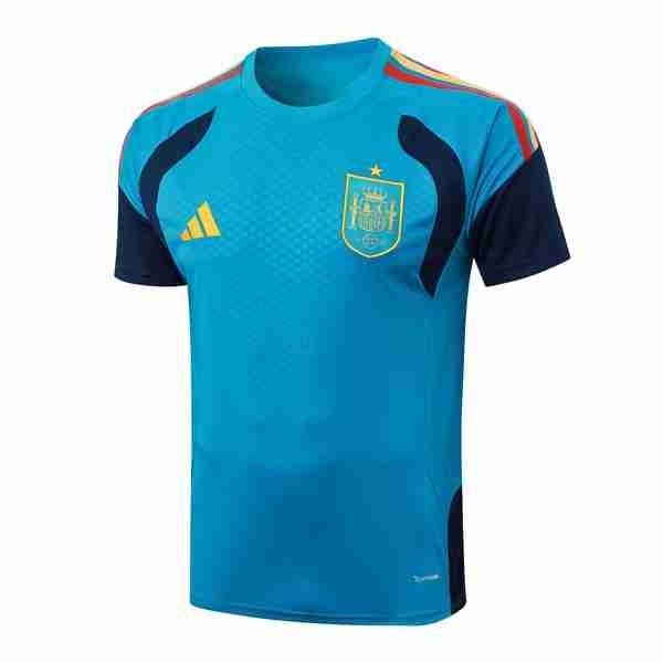 Camiseta Entrenamiento España 2026-2027 Azul 2 Tailandia Camiseta Entrenamiento España 26 Azul