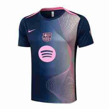 Tailandia Camiseta Entrenamiento FC Barcelona 2026 2027 Azul Rosa