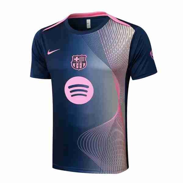 Camiseta Entrenamiento Barcelona 2026-2027 Azul Rosa Tailandia Camiseta Entrenamiento FC Barcelona 2026 2027 Azul Rosa