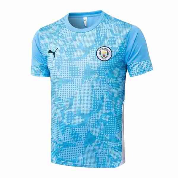 Camiseta Entrenamiento Manchester City 2026-2027 Azul Tailandia Camiseta Entrenamiento Manchester City 2026 2027 Azul