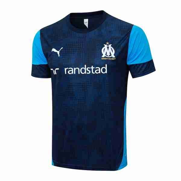 Camiseta Entrenamiento Marsella 2026-2027 Azul Tailandia Camiseta Entrenamiento Olympique Marsella 2026 2027 Azul