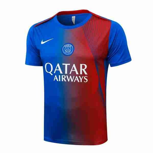 Camiseta Entrenamiento PSG 2026-2027 Azul Rojo Tailandia Camiseta Entrenamiento Paris Saint Germain 2026 2027 Azul Rojo