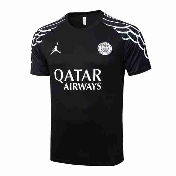Camiseta Entrenamiento PSG 2026-2027 Negro Tailandia Camiseta Entrenamiento Paris Saint Germain 2026 2027 Negro Blanco