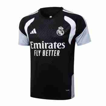 Tailandia Camiseta Entrenamiento Real Madrid 2026 2027 Negro Blanco
