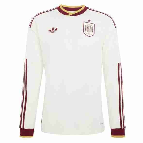 Tailandia Camiseta España 2ª ML 2026 Tailandia Manga Larga Camiseta Segunda España 2026