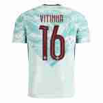 VITINHA NO.16 Camiseta Segunda Portugal 2026 – Versión Jugador