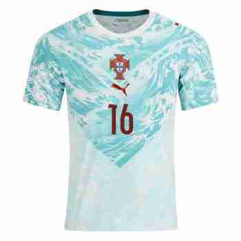 VITINHA NO.16 Camiseta Segunda Portugal 2026 – Versión Jugador_1