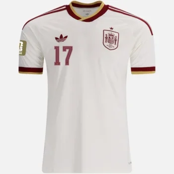 WILLIAMS JR. NO.17 Camiseta España Segunda 2026 – Versión Hincha_1