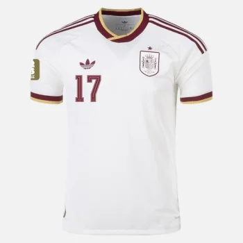 WILLIAMS JR. NO.17 Camiseta España Segunda 2026 – Versión Jugador_1