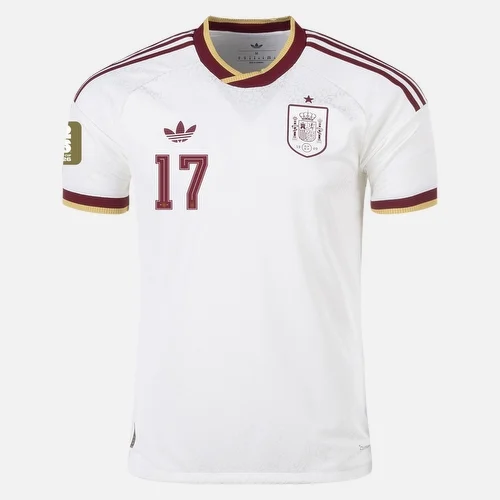 WILLIAMS JR. NO.17 Camiseta España Segunda 2026 – Versión Jugador_1 WILLIAMS JR. NO.17 Camiseta España Segunda 2026 – Versión Jugador_1