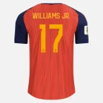 WILLIAMS JR. NO.17 Camiseta Primera España 2026 – Versión Jugador