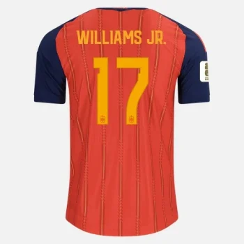 WILLIAMS JR. NO.17 Camiseta Primera España 2026 – Versión Jugador