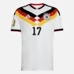 WIRTZ NO.17 Camiseta Alemania Primera Equipacion 2026 – Versión Hincha