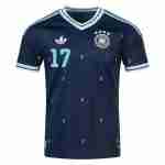 WIRTZ NO.17 Camiseta Segunda Alemania 2026 – Versión Jugador