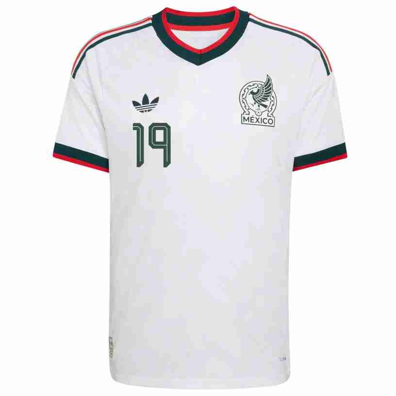 A. GONZALEZ NO.19 Camiseta Segunda México 2026 – Versión Jugador_1 A. GONZALEZ NO.19 Camiseta Segunda México 2026 – Versión Jugador_1