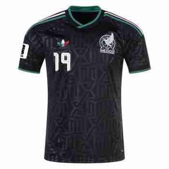 A. GONZALEZ NO.19 Camiseta Tercera México 2026 – Versión Jugador_1
