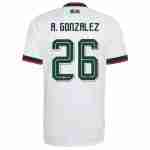 A. GONZALEZ NO.26 Camiseta Segunda México 2026 – Versión Jugador