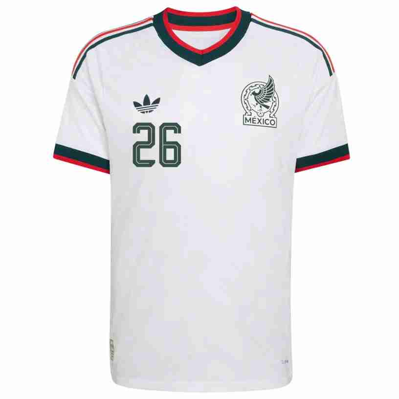 A. GONZALEZ NO.26 Camiseta Segunda México 2026 – Versión Jugador_1 A. GONZALEZ NO.26 Camiseta Segunda México 2026 – Versión Jugador_1