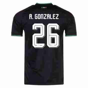 A. GONZALEZ NO.26 Camiseta Tercera México 2026 – Versión Jugador