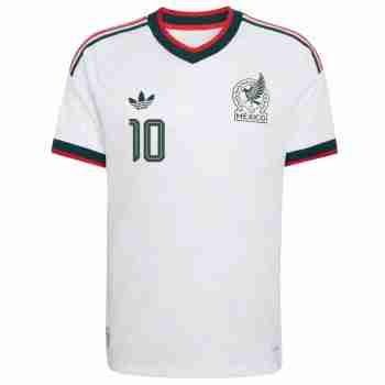 A. VEGA NO.10 Camiseta Segunda México 2026 – Versión Jugador_1