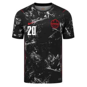 AHMED NO.20 Camiseta Segunda Canadá 2026 – Versión Jugador_1