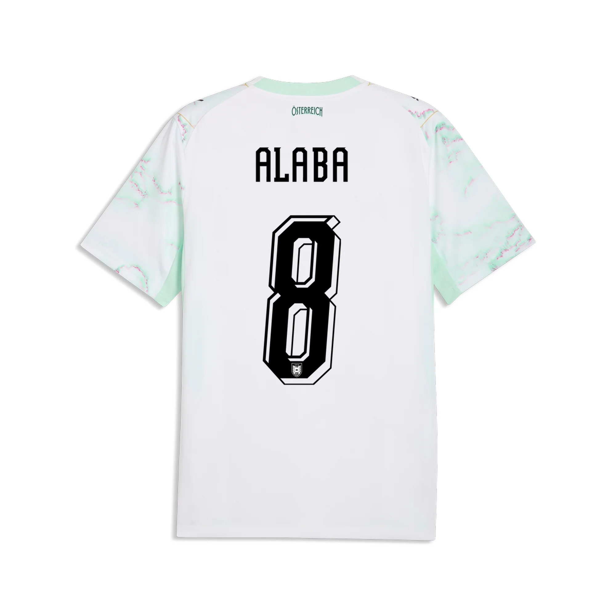 ALABA NO.8 Camiseta Segunda Austria 2026 – Versión Jugador ALABA NO.8 Camiseta Segunda Austria 2026 – Versión Jugador