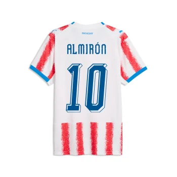 ALMIRÓN NO.10 Camiseta Primera Paraguay 2026 – Versión Jugador