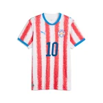 ALMIRÓN NO.10 Camiseta Primera Paraguay 2026 – Versión Jugador